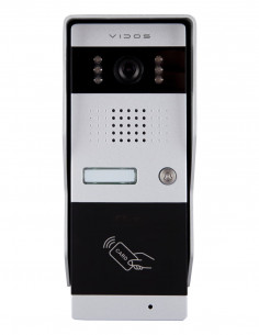 S50A jednoabonentowa stacja bramowa VIDOS z czytnikiem...