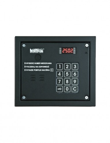 CP-2503R panel zewnętrzny Laskomex z czytnikiem kluczy RFID